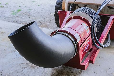 poutry house blower skid steer|chicken house blowers for sale.